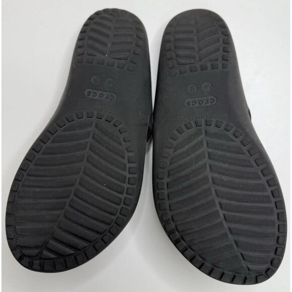 Crocs Kadee II Black Women's Sandals Slide Size 8 - Picture 5 of 6